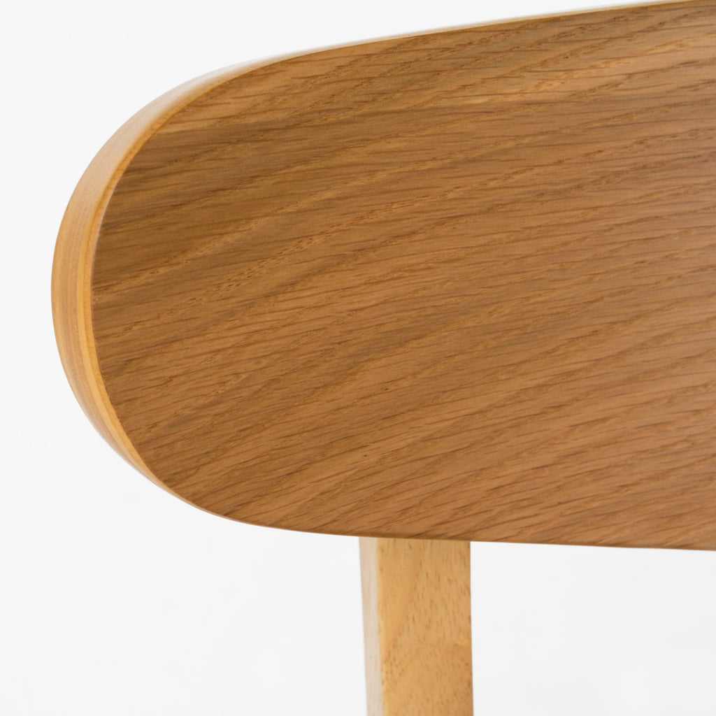 Chaises de salle à manger Abrielle en bois d'hévéa, style moderne du milieu du siècle (lot de 2), par Christopher Knight Home