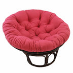 Fauteuil Papasan Bali en rotin de 107 cm avec coussin en sergé