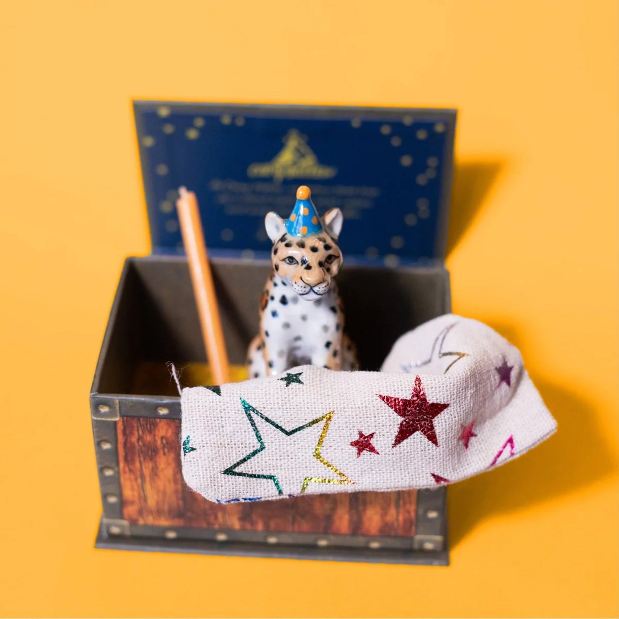 Figurine de gâteau Jaguar