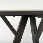 Console Jamison marron foncé