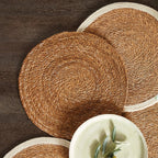 Set de table rond en jute 