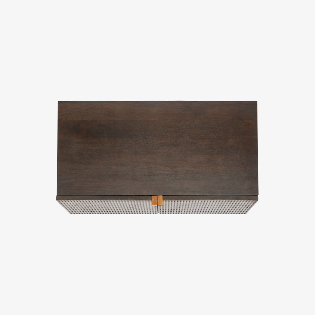 Meuble bar Kelby Four Hands couleur marron vintage