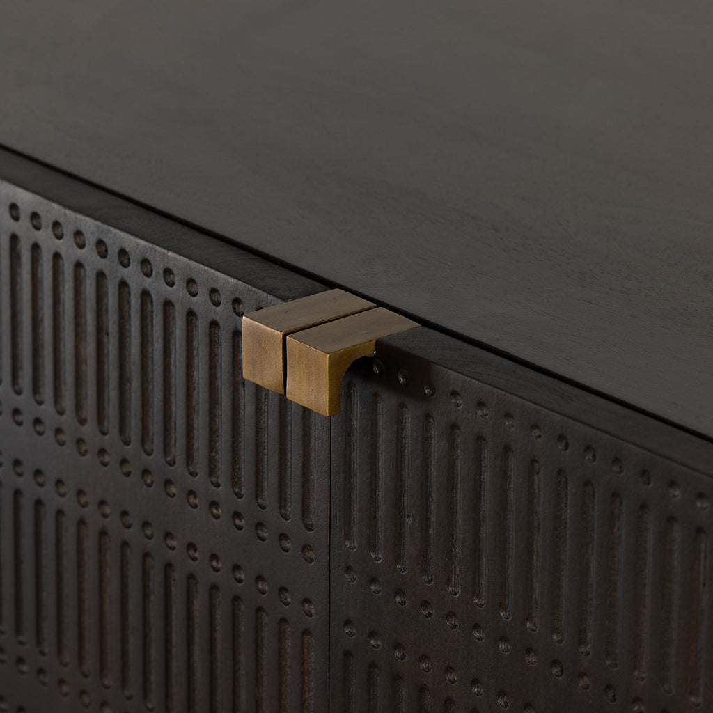 Meuble bar Kelby Four Hands couleur marron vintage