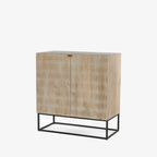 Meuble bar Kelby Four Hands en finition délavée claire