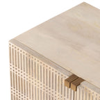 Meuble TV Kelby de Four Hands, finition blanc cassé