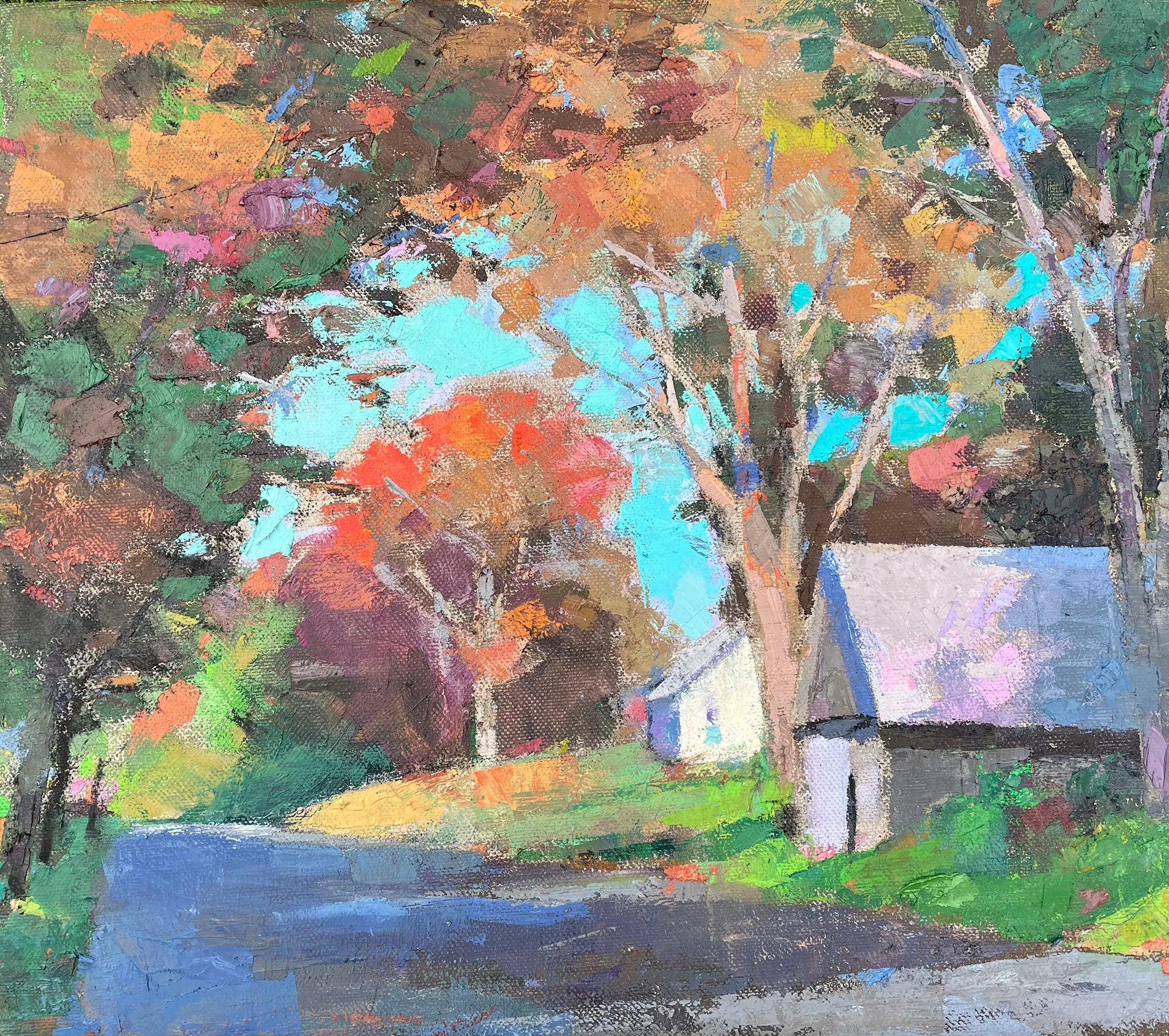 Route de campagne par Larry Horowitz