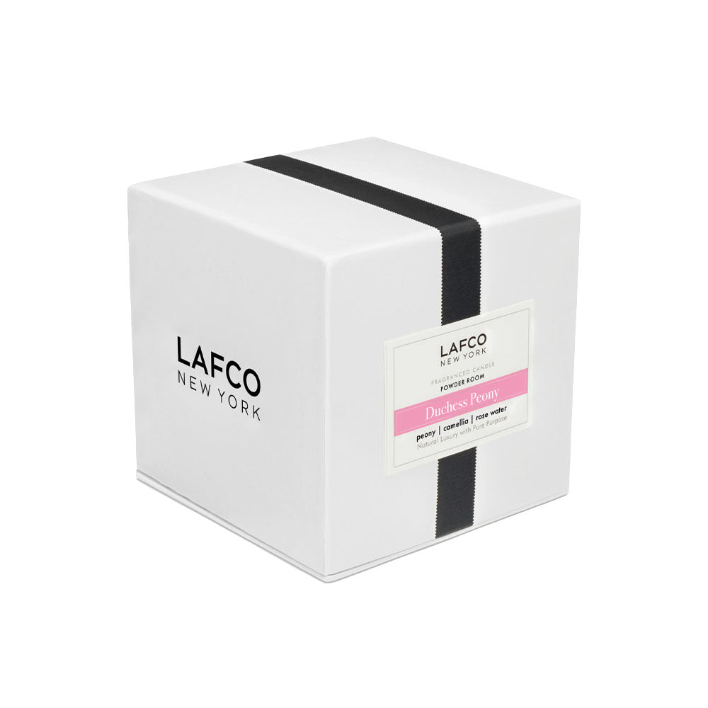 Bougie signature Lafco Duchesse Pivoine