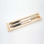 Ensemble de sculptures en ébène Laguiole 