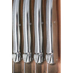 Couteaux à steak Laguiole Platine