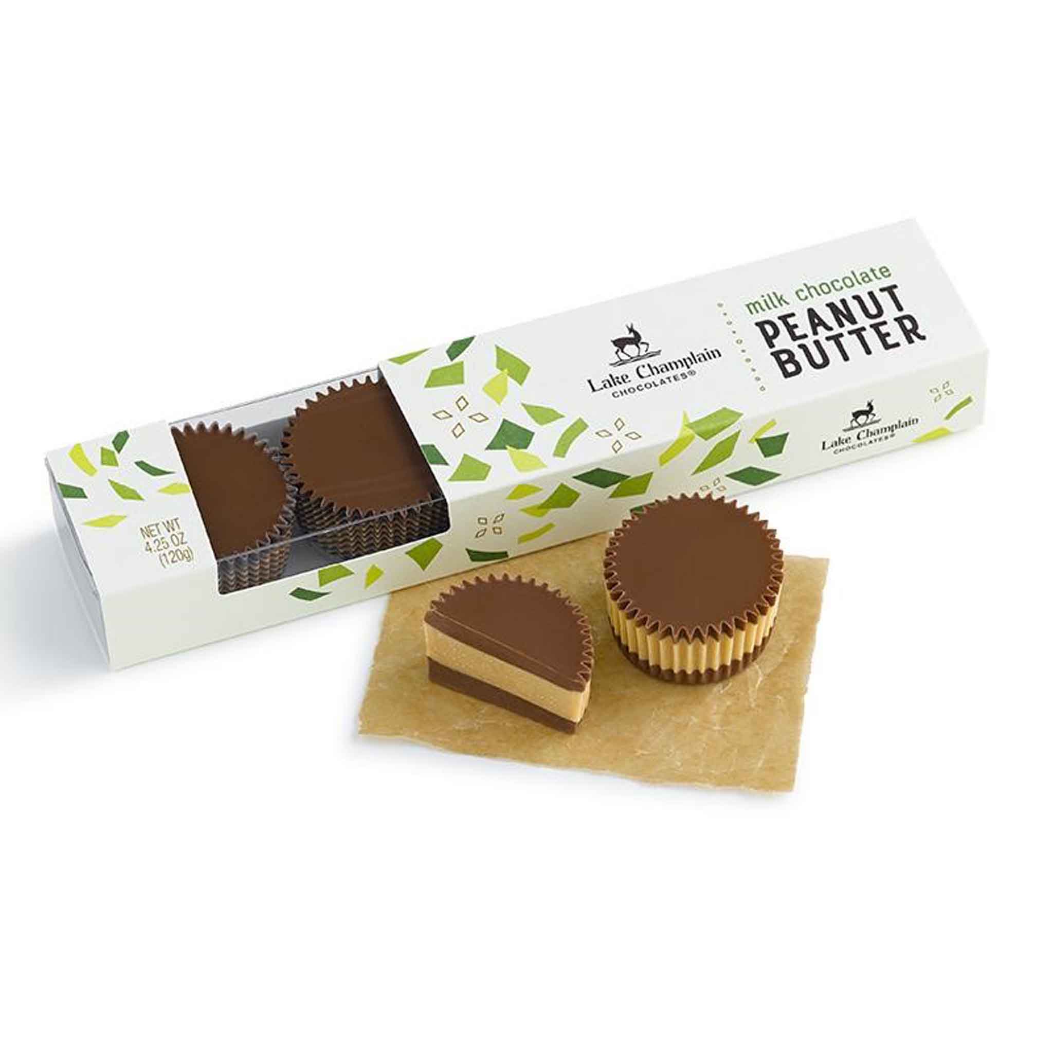 Boîte de beurre d'arachide au lait du lac Champlain