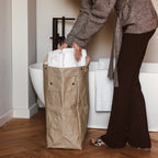 Sac à linge Uashmama gris foncé