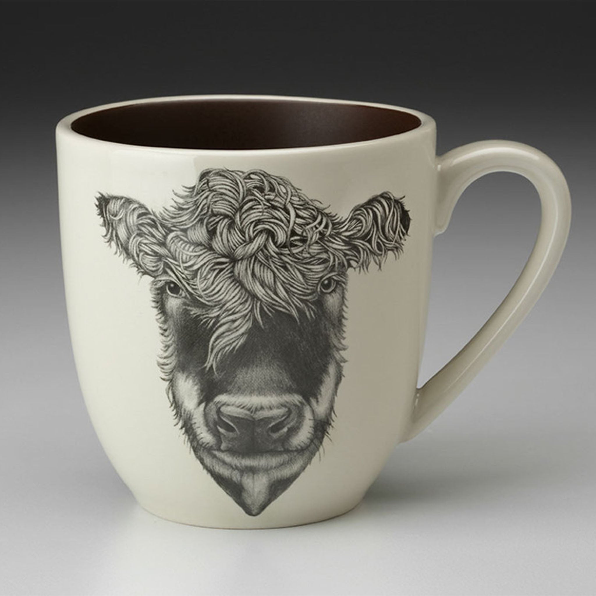Mug Laura Zindel Hereford Cow