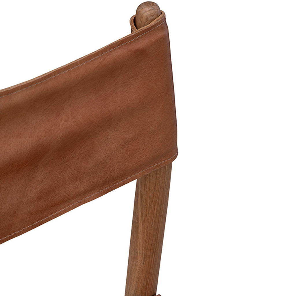 Chaise de salle à manger Prescott en cuir