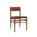 Chaise de salle à manger Prescott en cuir