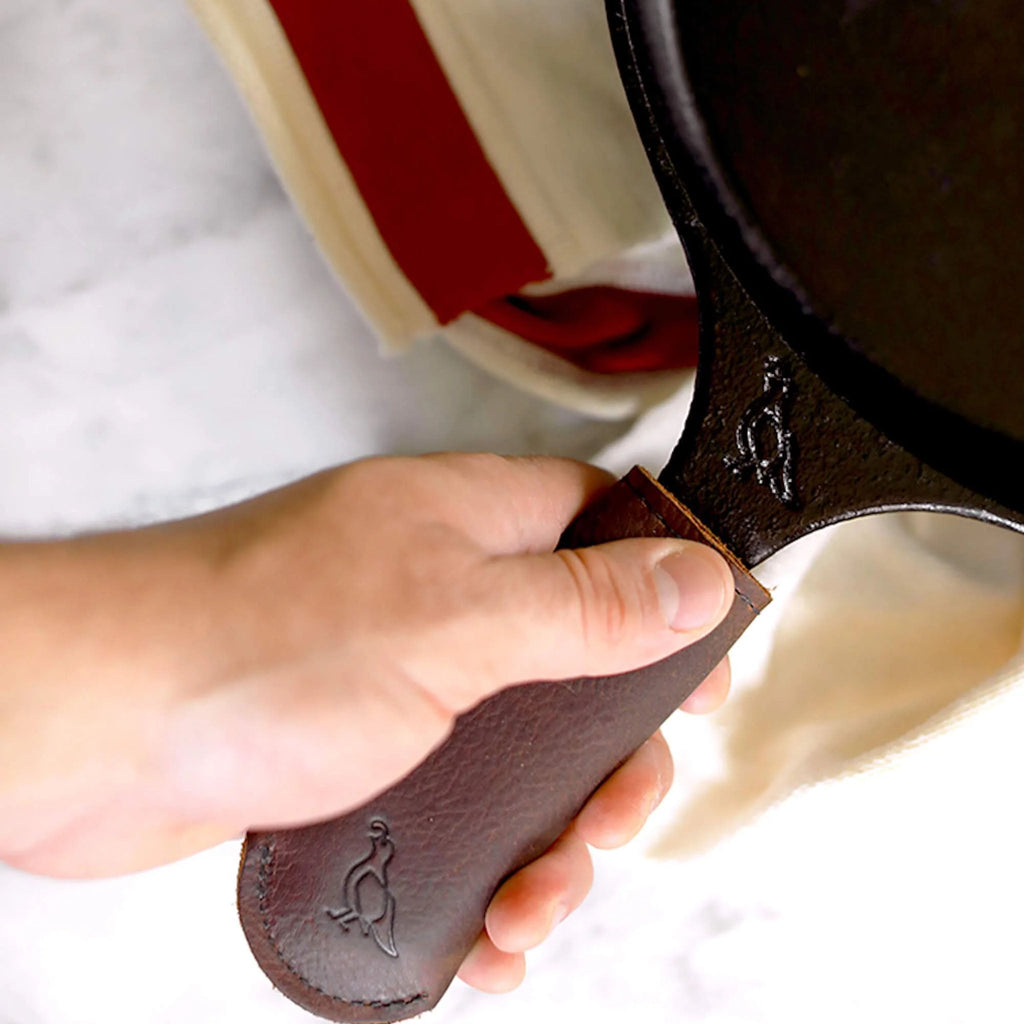 Manchon de poêle en cuir Smithey