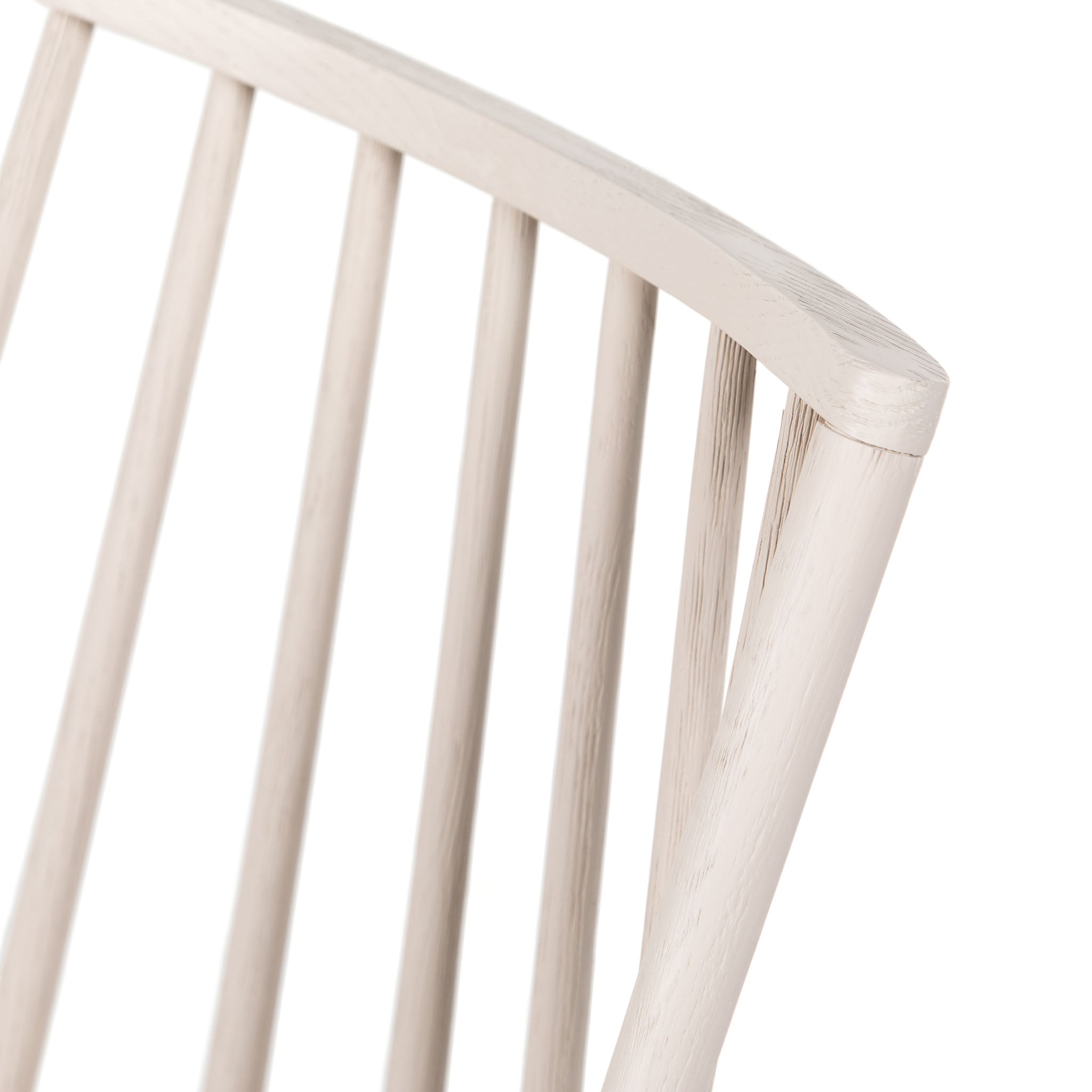 Fauteuil Windsor Lewis de Four Hands, couleur blanc cassé
