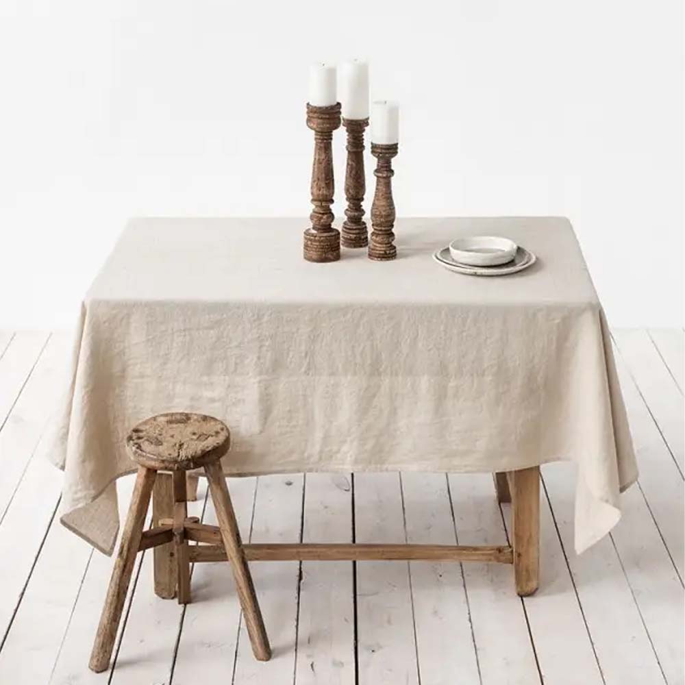 Nappe en lin naturel