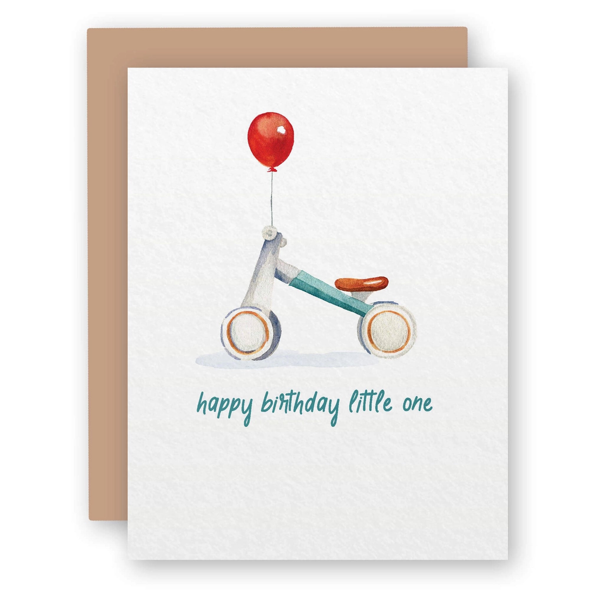 Carte d'anniversaire vélo pour petit enfant