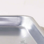 Cuisiné dans un quart de plaque