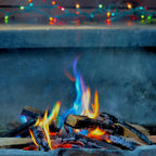 Bûches de feu aux flammes arc-en-ciel magiques - Lot de 3