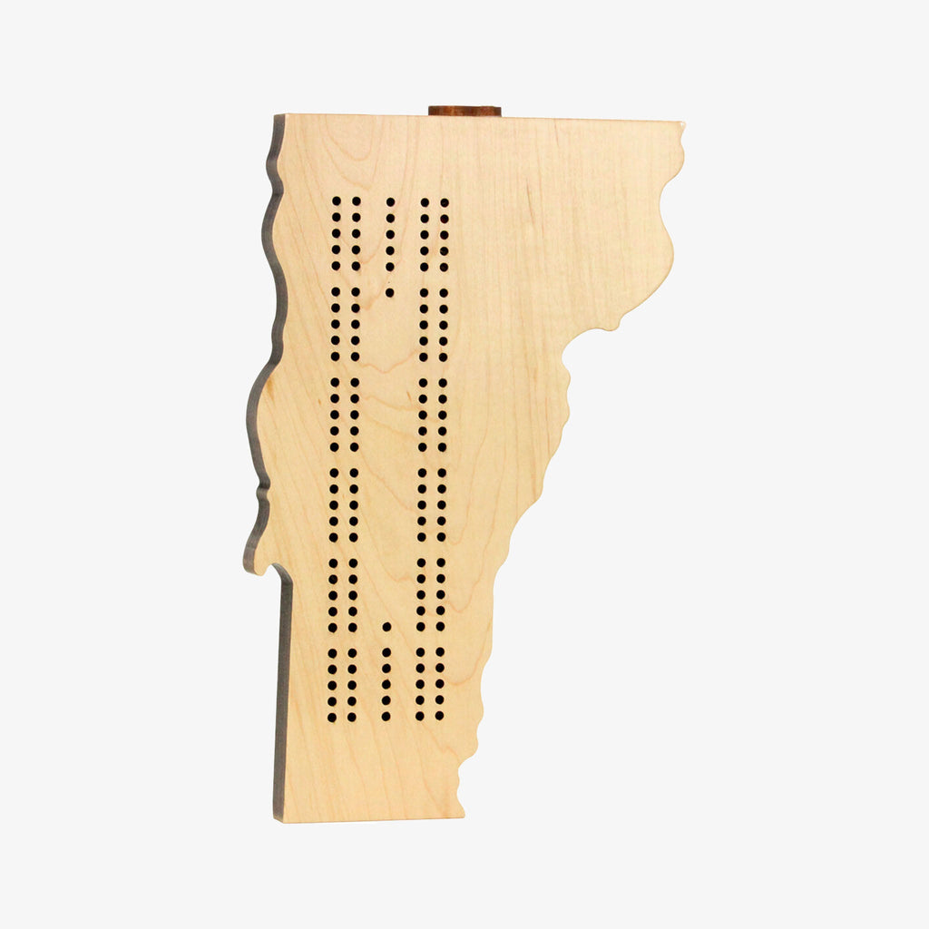 Plateau de cribbage Maple Landmark Vermont