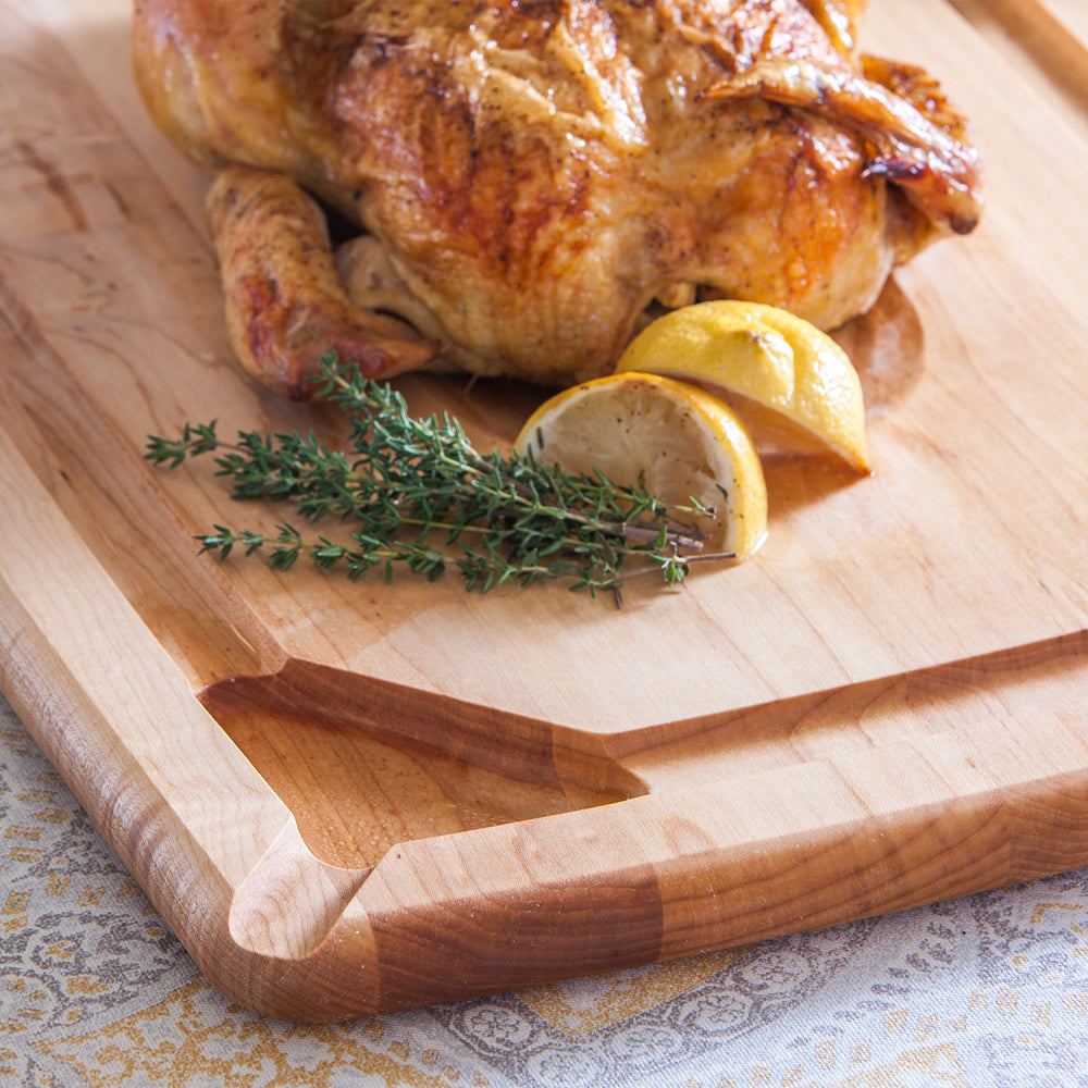 Planche à découper JK Adams avec bec verseur - Grand modèle