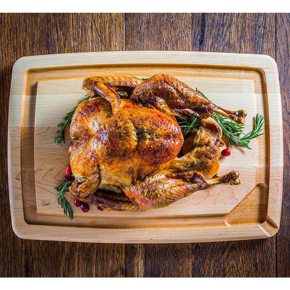 Planche à découper JK Adams avec bec verseur - Grand modèle