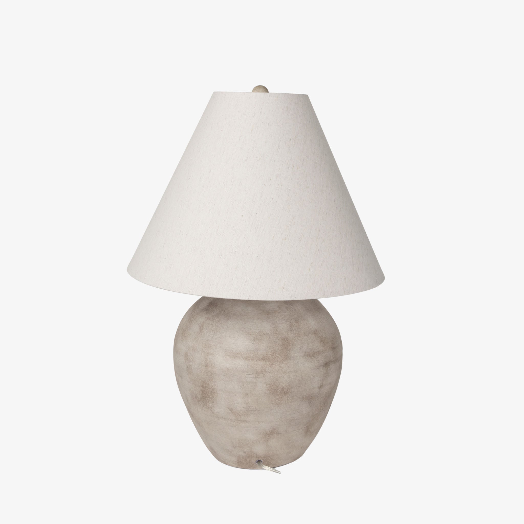 Lampe de table Maxwell couleur taupe