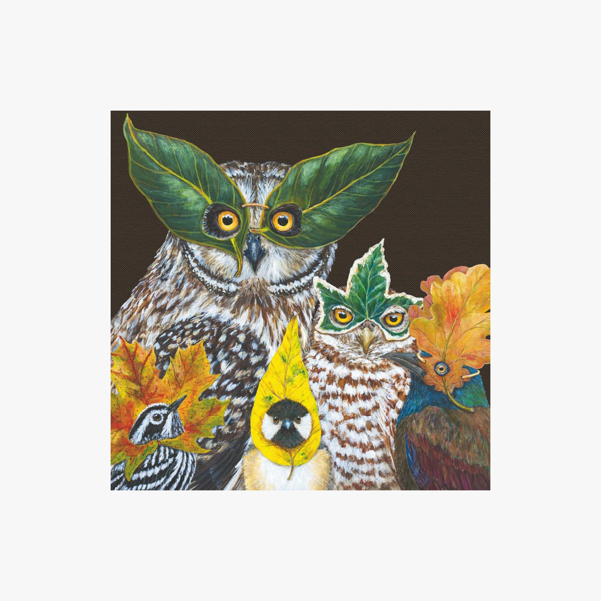 Serviettes de cocktail pour bal masqué