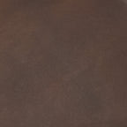 Pouf Milo en cuir marron moyen 