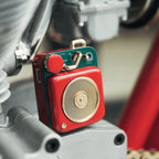 Enceinte Bluetooth Muzen Button Mini Candy rouge écarlate