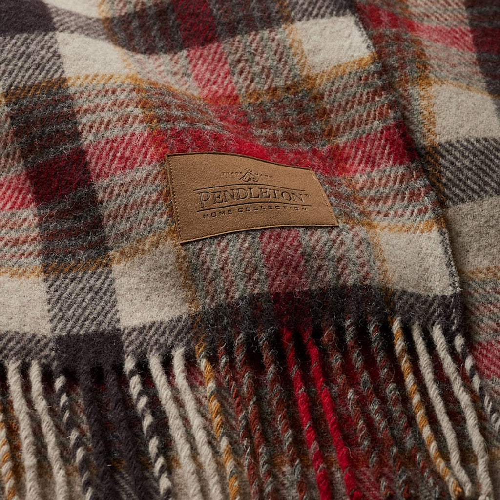 Peignoir Pendleton Motor en motif écossais Lassen