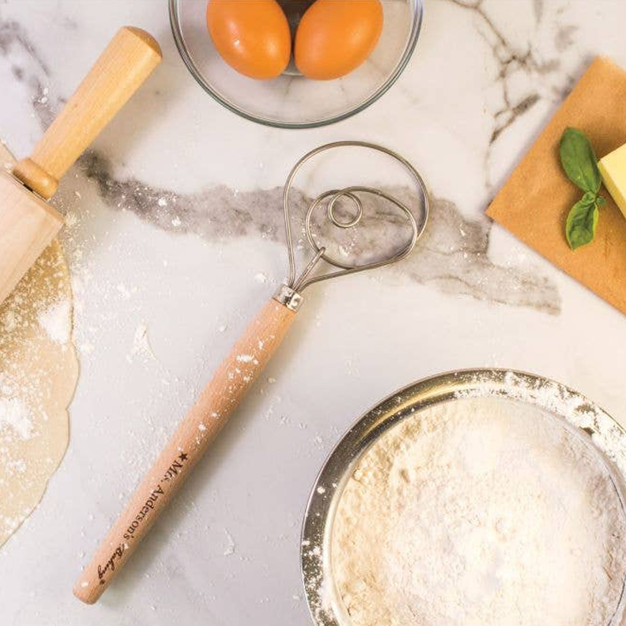 Fouet à pâte à pâtisserie de Mme Anderson (12 pièces)