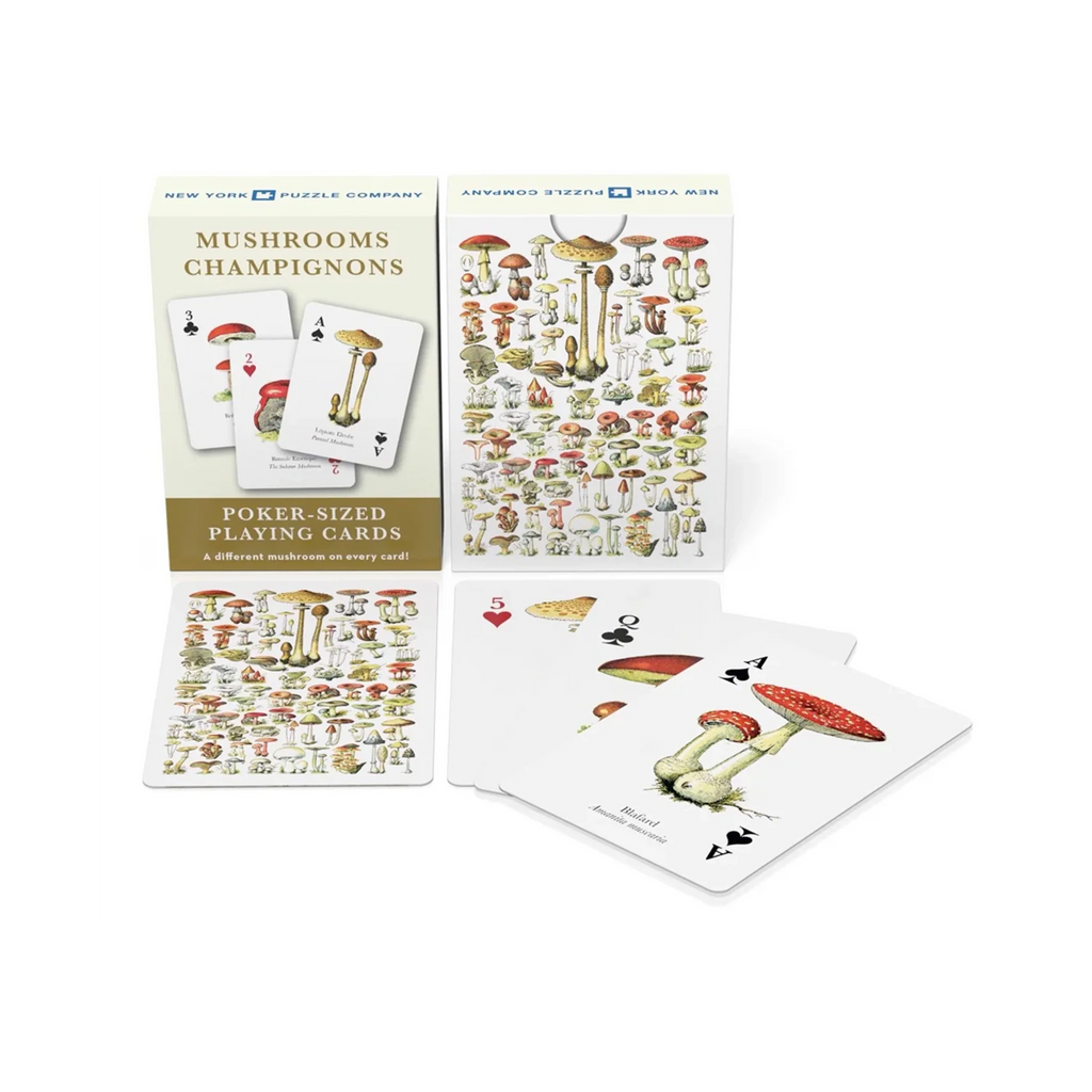 Cartes à jouer Champignon