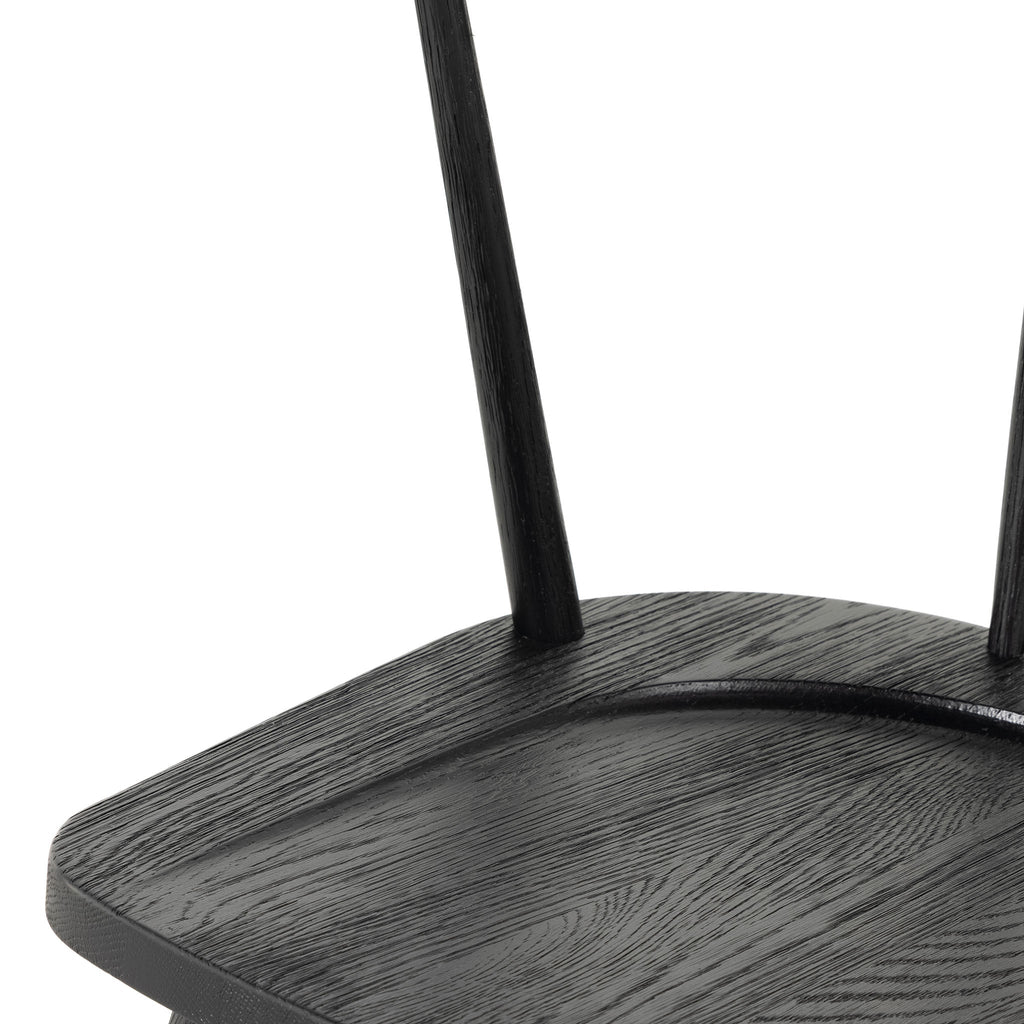 Chaise de salle à manger Naples Four Hands - Noire 