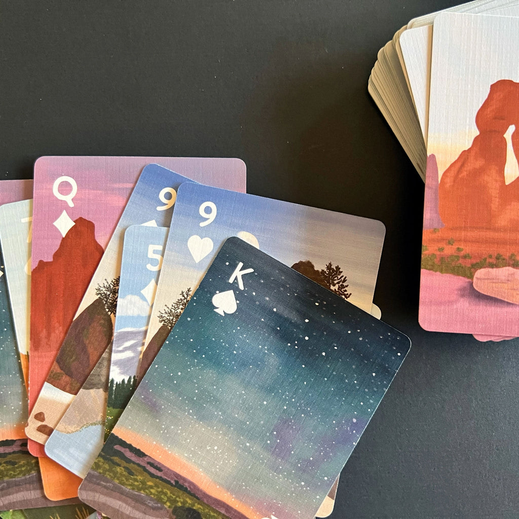 Cartes à jouer des parcs nationaux