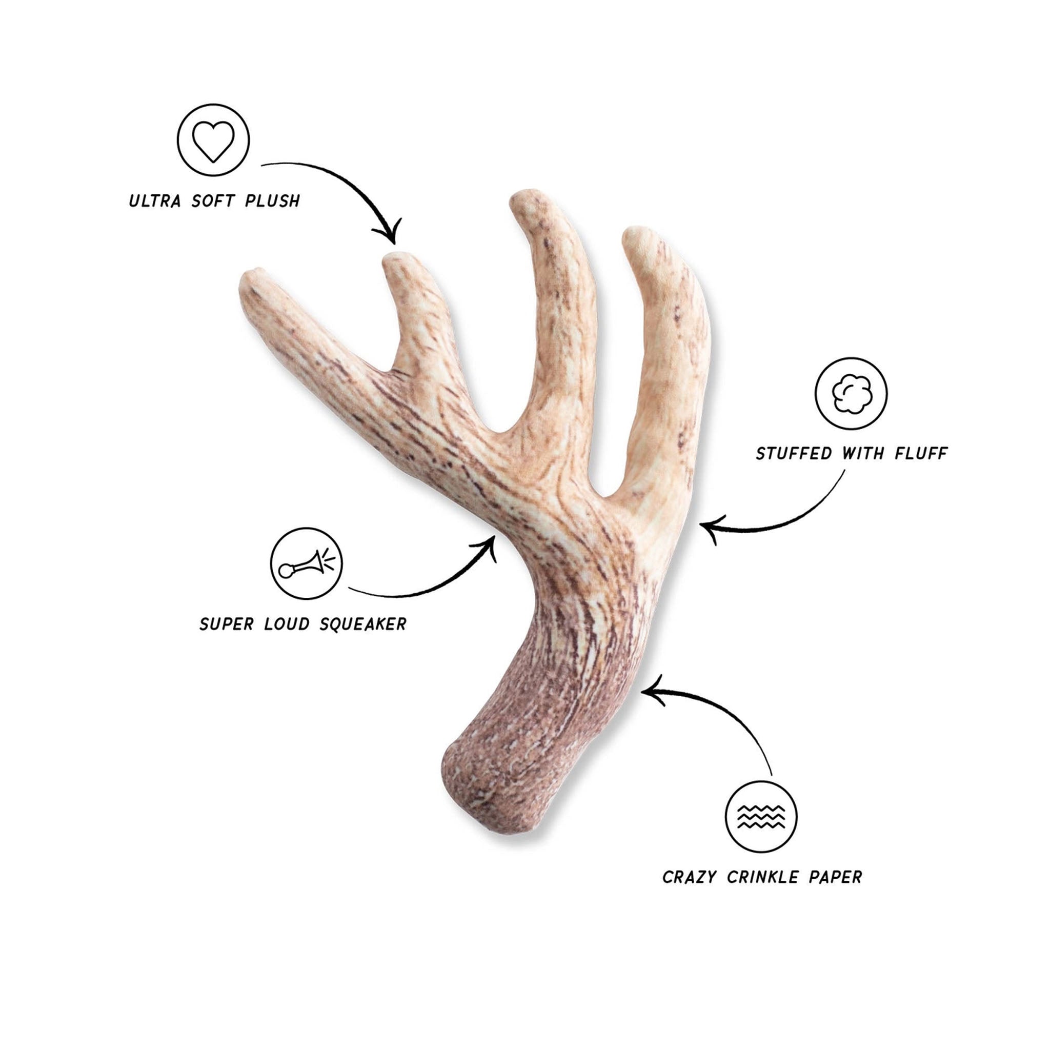 Peluche Nice Rack pour chien