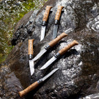 Couteaux pliants Opinel n° 08 Truite en acier inoxydable