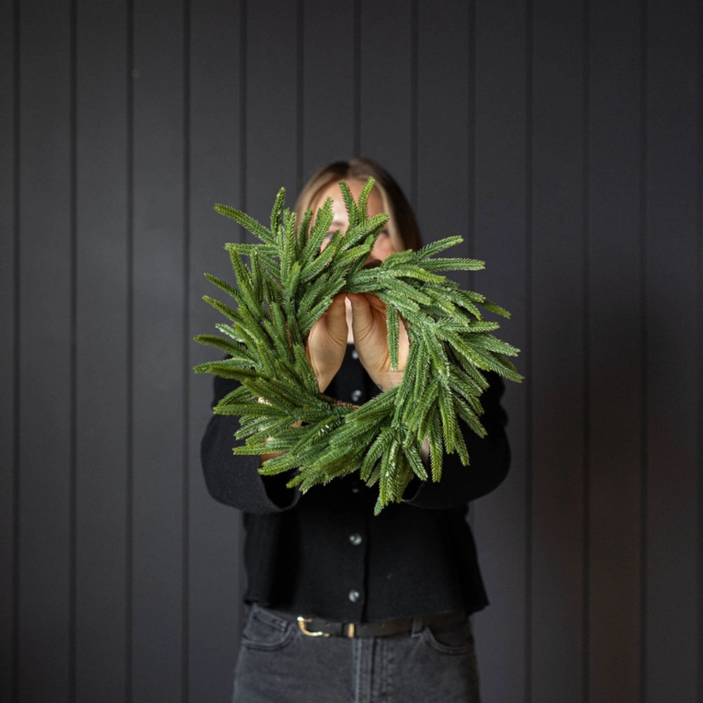 Couronne miniature Norfolk &amp; Cypress Mixed Real Touch, 12