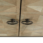 Buffet en chêne et fer 