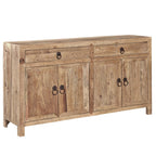 Buffet rustique en orme recyclé 