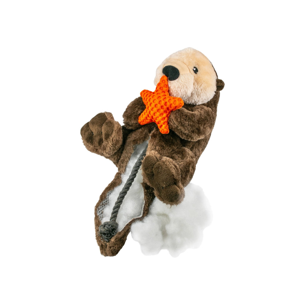 Jouet pour chien en corde en forme de loutre