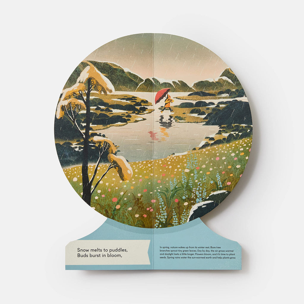 Nos saisons : le monde en hiver, au printemps, en été et en automne 