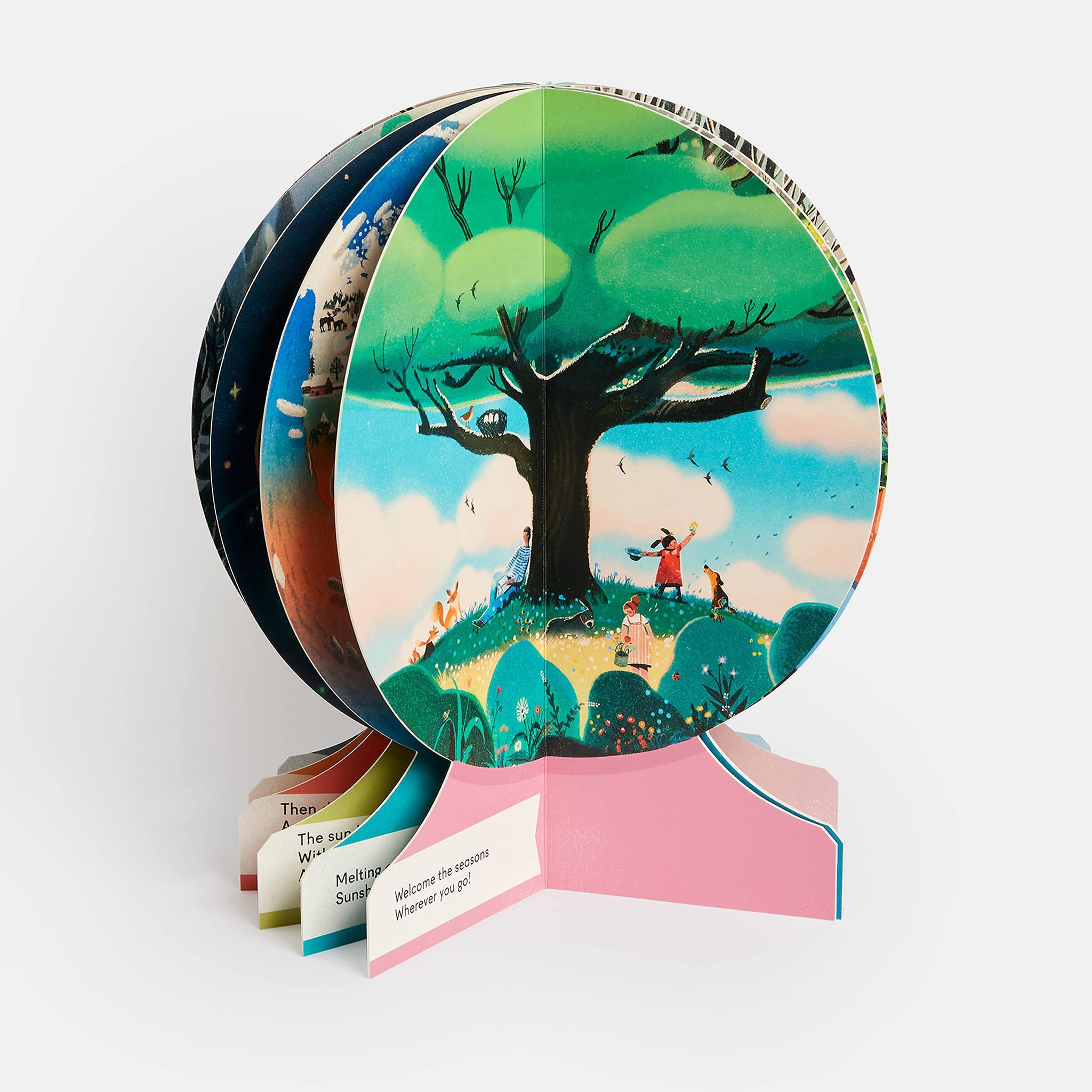 Nos saisons : le monde en hiver, au printemps, en été et en automne 