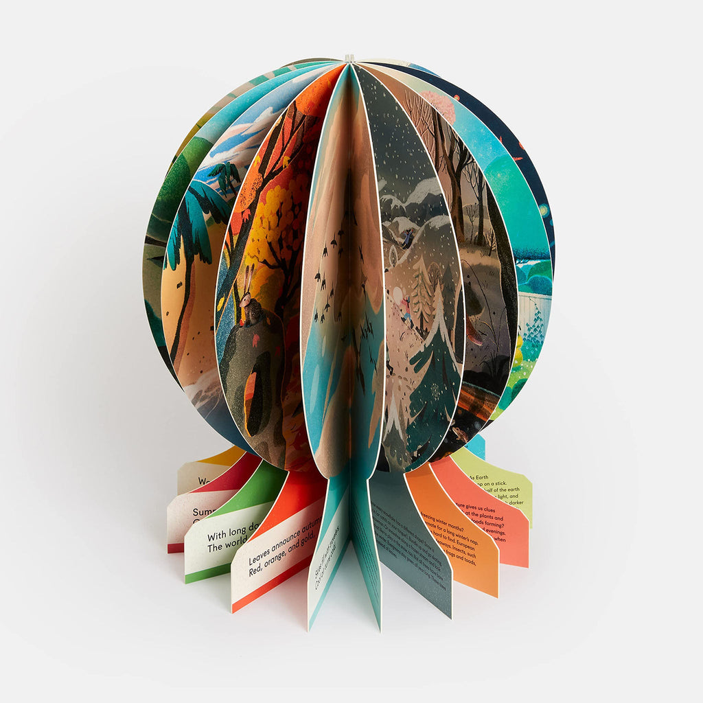 Nos saisons : le monde en hiver, au printemps, en été et en automne 