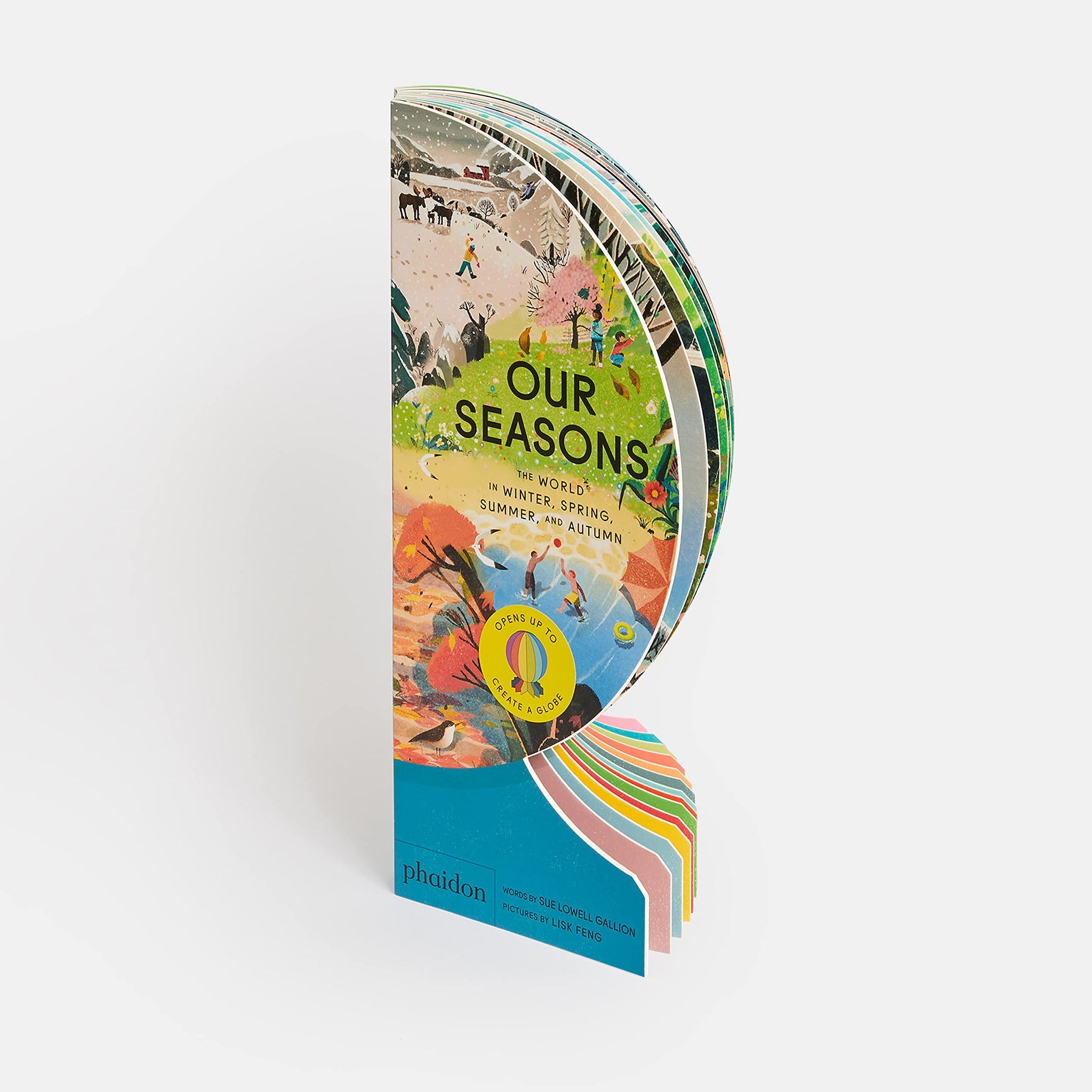 Nos saisons : le monde en hiver, au printemps, en été et en automne 