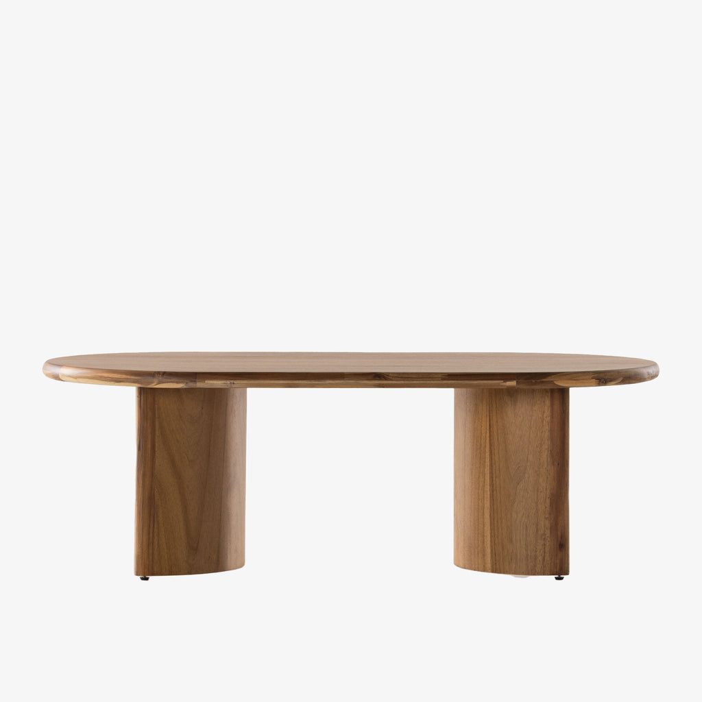 Table basse Four Hands Paden 51 en acacia sableux