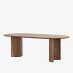 Table de salle à manger Four Hands Paden en acacia brun vieilli