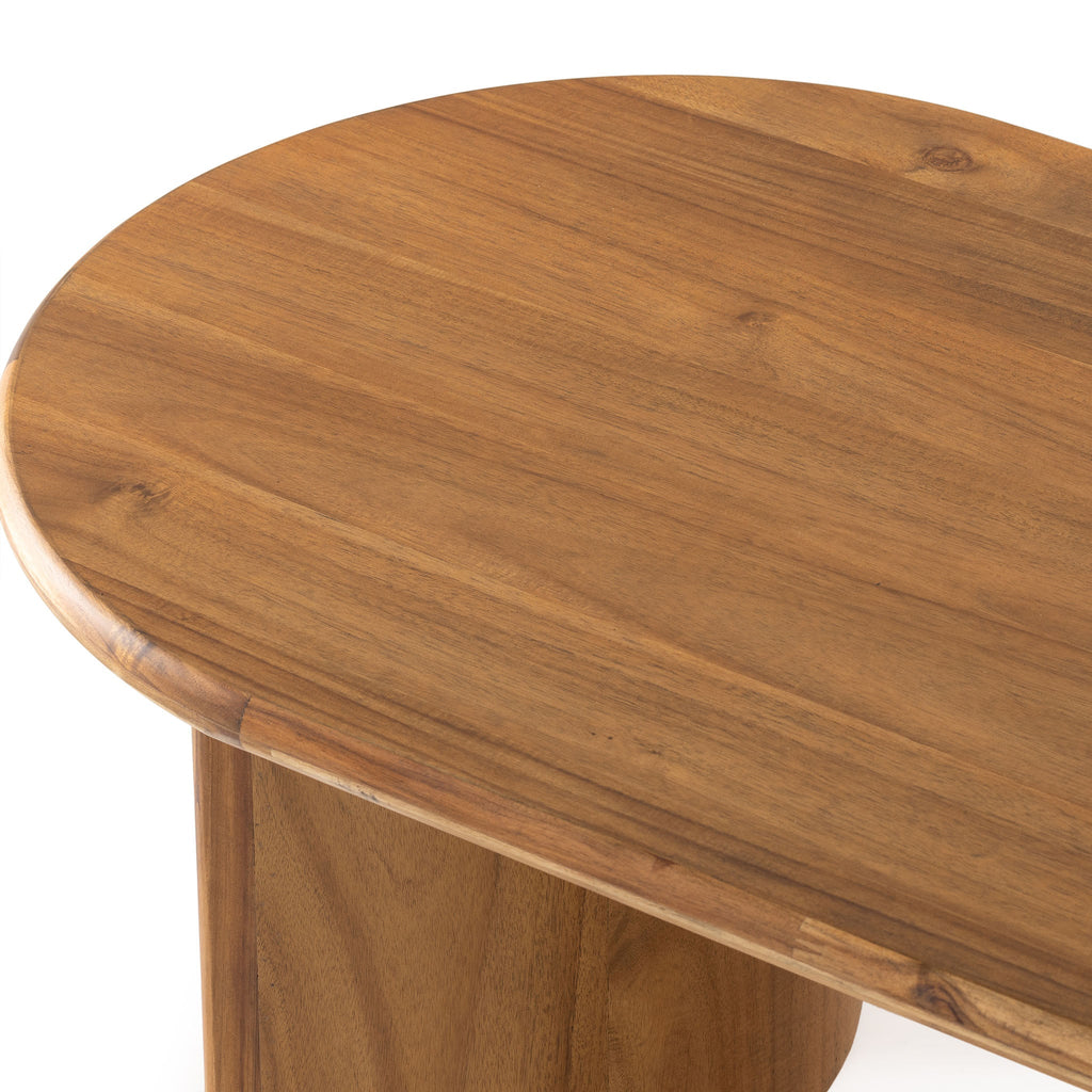 Table basse Four Hands Paden 51 en acacia sableux