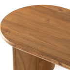 Table basse Four Hands Paden 51 en acacia sableux